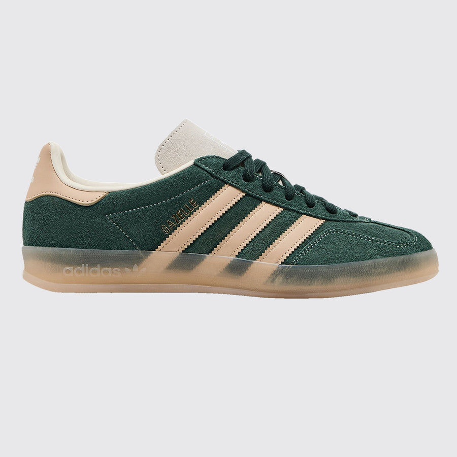 Adidas Gazelle Indoor Shadow Green Warm Sandstone sapatilha – outro lado