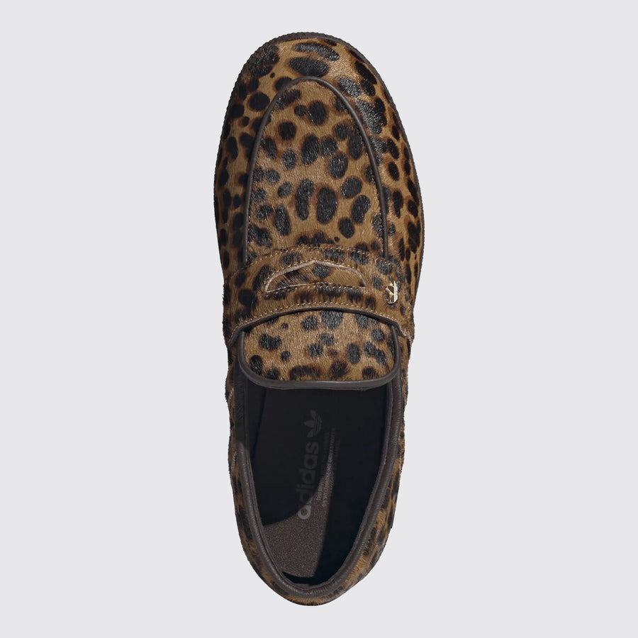 Adidas Handball Spezial Loafer Leopard Damen Sneaker – Draufsicht
