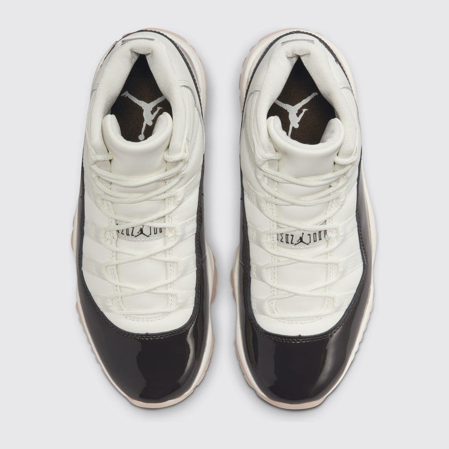 Women's Air Jordan 11 Neapolitan sneaker – top view of the pair