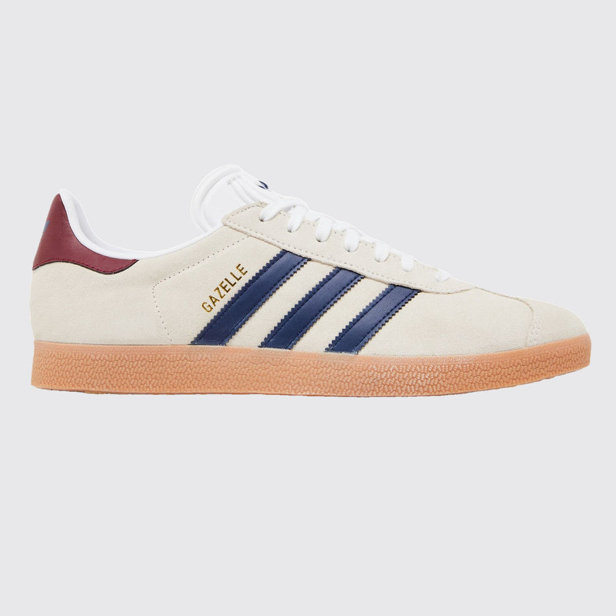 Adidas Gazelle Indoor Off White Dark Blue Gum sneaker – other side view