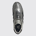 Adidas Taekwondo Silver Metallic Core Black Femme basket – vue de dessus