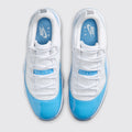 Air Jordan 11 Low University Blue zapatilla – vista superior del par