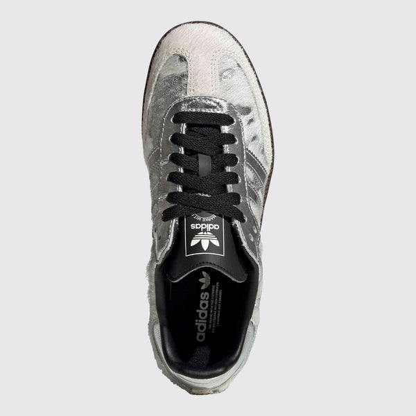 Adidas Samba OG Cream White Silver Black Femme basket – vue de dessus