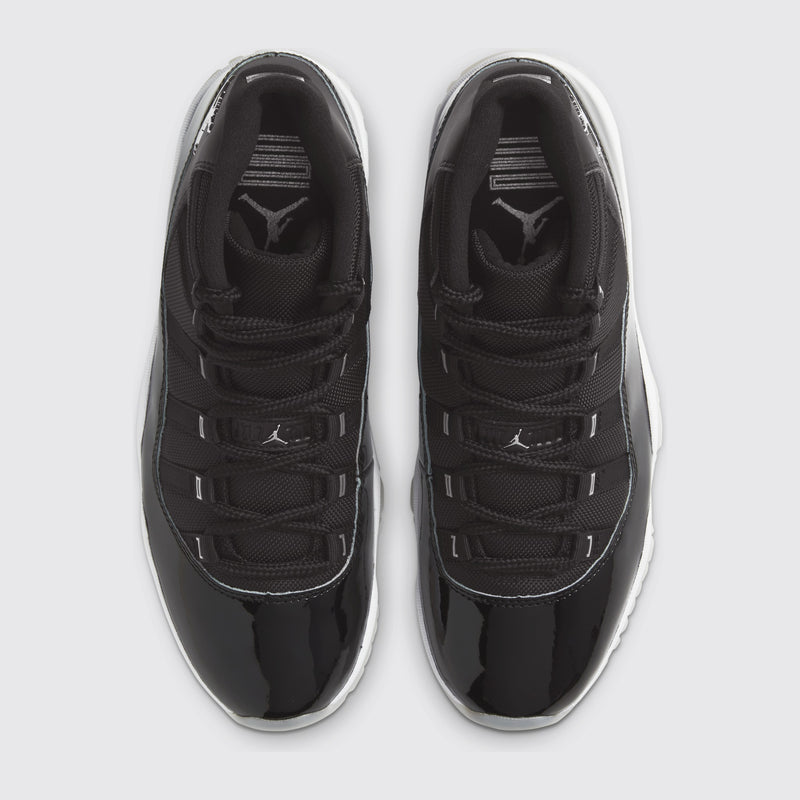 Air Jordan 11 Jubilee sneaker – top view of the pair