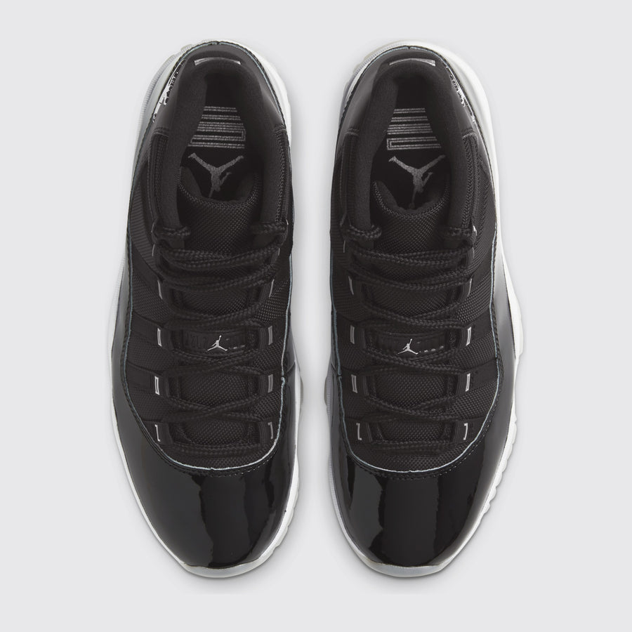 Air Jordan 11 Jubilee sneaker – top view of the pair