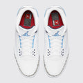 Air Jordan 3 UNC zapatilla – vista superior del par