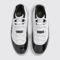 Air Jordan 11 Gratitude sneaker – top view of the pair