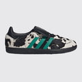 Adidas Samba LT Cow Print Black de Mujer zapatilla – vista frontal tres cuartos