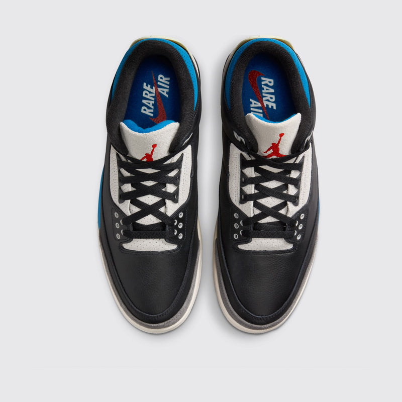 Air Jordan 3 Rare Air Sneaker – Draufsicht des Paares