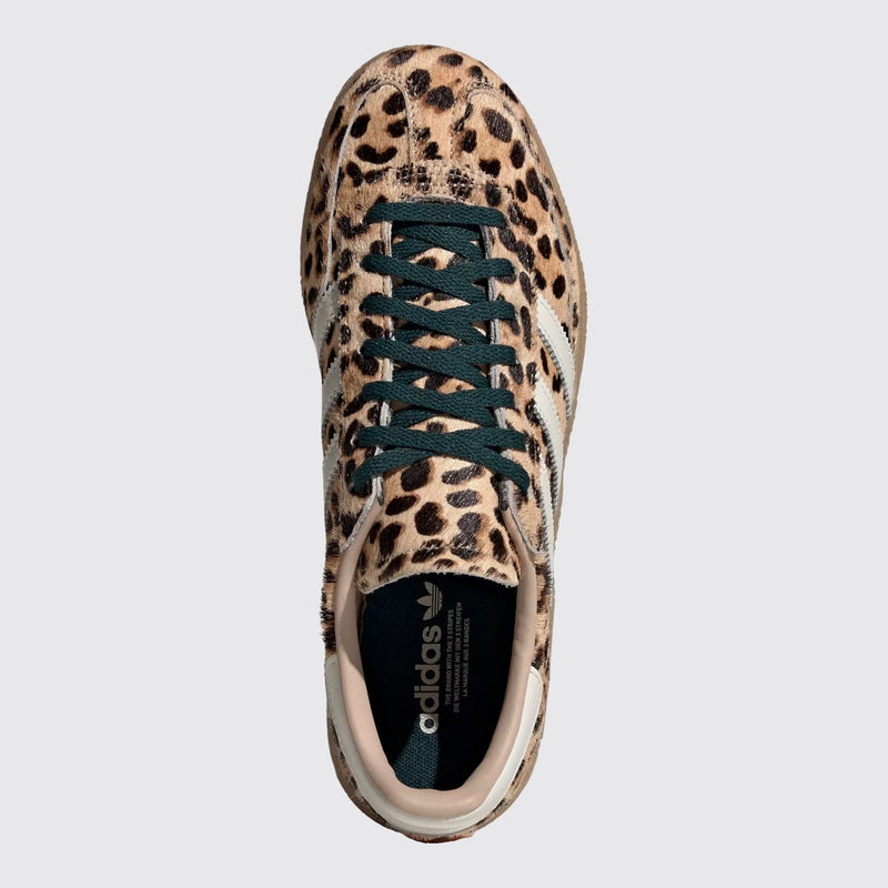 Adidas Handball Spezial Leopard Magic Beige de Mulher sapatilha – vista de cima
