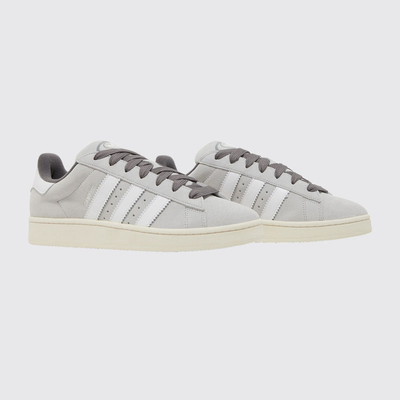 Adidas Campus 00s Grey One sneaker – three-quarter view of the pair