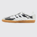 Women's Adidas Samba OG Cracked Metallic Silver sneaker – other side view