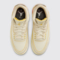 J Balvin x Air Jordan 3 Sunset zapatilla – vista superior del par