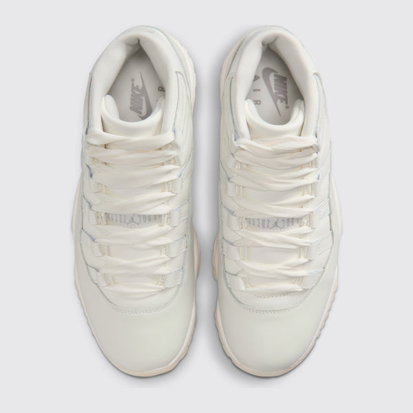 Women's Air Jordan 11 Pearl sneaker – top view of the pair