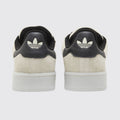 Adidas Campus 00s Aluminium Core Black sneaker – back view of the pair