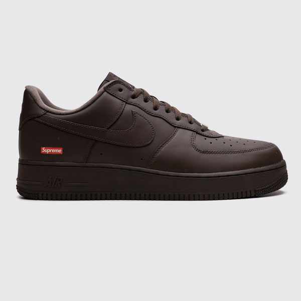 Supreme x Nike Air Force 1 Low Baroque Brown sneaker – other side view