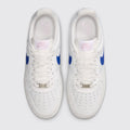 Nike Air Force 1 '07 LV8 Summit White Old Royal de Mujer zapatilla – vista superior del par