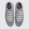 Air Jordan 11 Cool Grey sneaker – top view of the pair