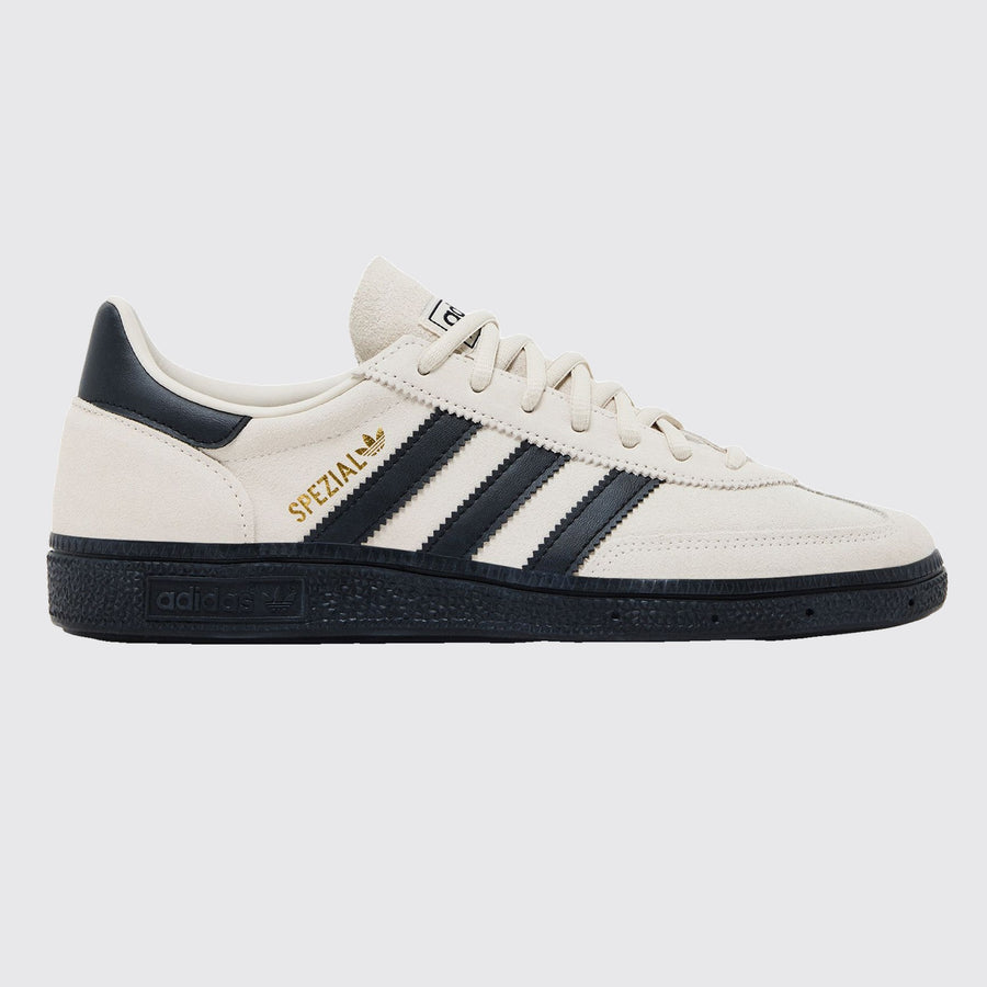 Adidas Handball Spezial Aluminium Core Black Gold sapatilha – outro lado