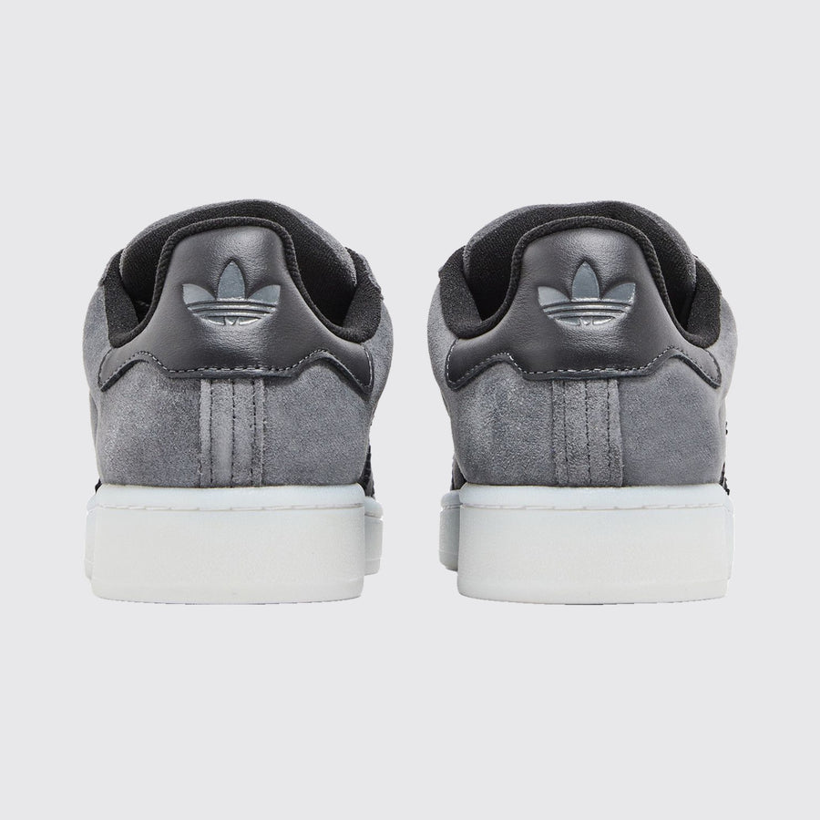 Adidas Campus 00s Grey Six Core Black sneaker – back view of the pair