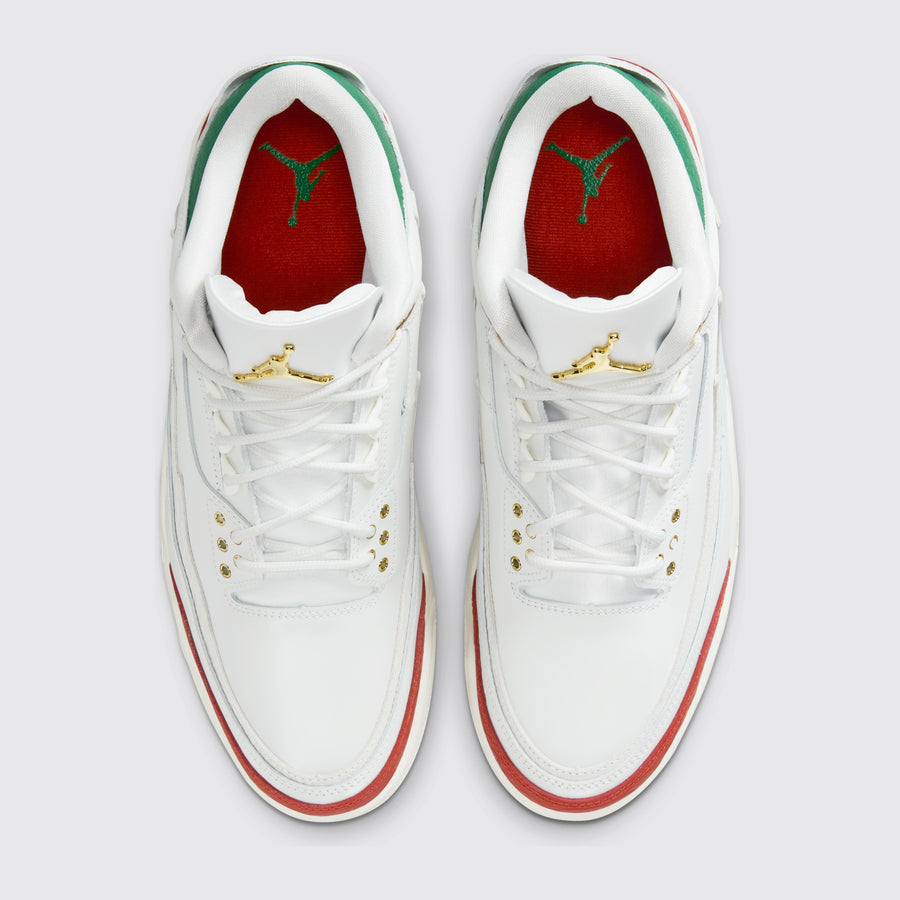Air Jordan 3 El Vuelo basket – vue de dessus de la paire