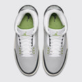 Air Jordan 3 Chlorophyll sneaker – top view of the pair