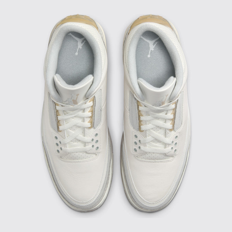 Air Jordan 3 Craft Ivory zapatilla – vista superior del par