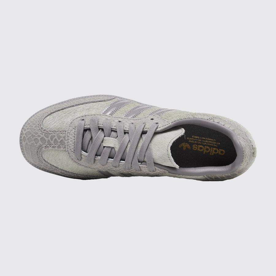 Adidas Samba OG Taupe Oxide Gold Damen Sneaker – Draufsicht
