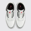 Air Jordan 3 Cement Grey zapatilla – vista superior del par