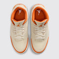 Women's Air Jordan 3 Starfish sneaker – top view of the pair