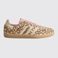 Adidas Samba OG Brown Desert Warm Vanilla de Mujer zapatilla – vista frontal tres cuartos