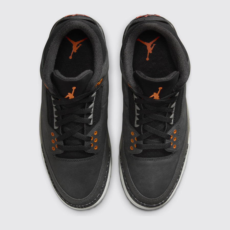 Air Jordan 3 Fear sneaker – top view of the pair