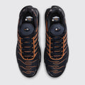 Nike Air Max Plus Dark Obsidian Monarch sneaker – top view of the pair
