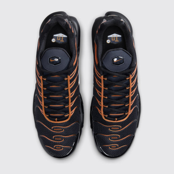 Nike Air Max Plus Dark Obsidian Monarch zapatilla – vista superior del par