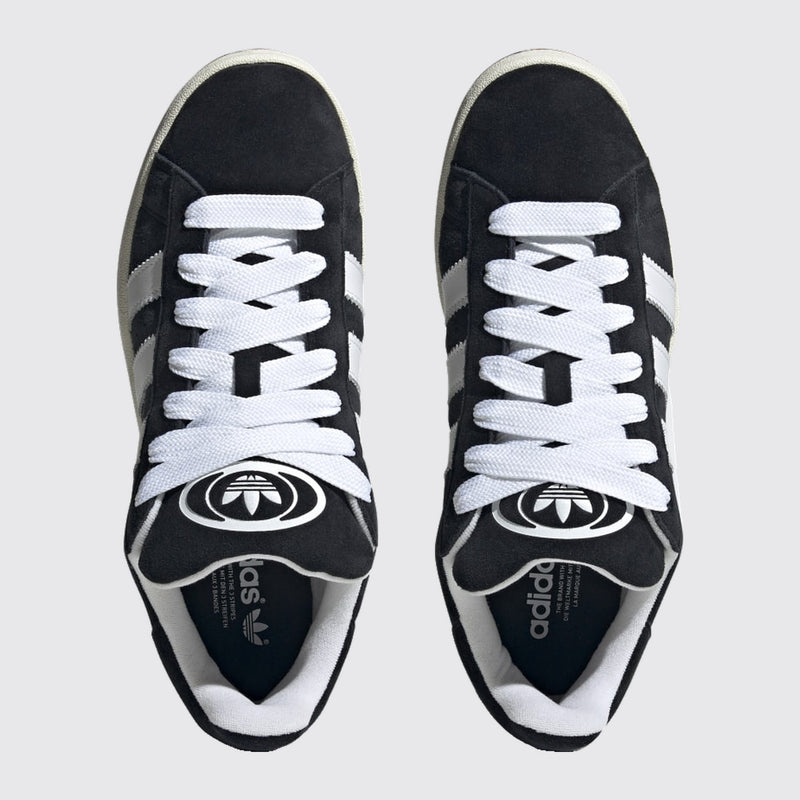 Adidas Campus 00s Core Black basket – vue de dessus de la paire