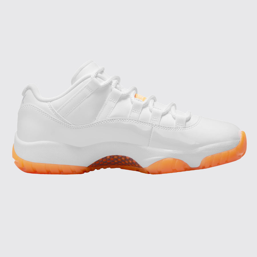 Women's Air Jordan 11 Low Bright Citrus sneaker – other side view