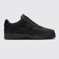 Stüssy x Nike Air Force 1 Low Triple Black Sneaker – andere Seite