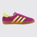 Adidas Gazelle Indoor Shock Purple Damen Sneaker – Dreiviertel-Vorderansicht