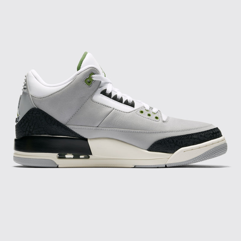 Air Jordan 3 Chlorophyll sneaker – other side view
