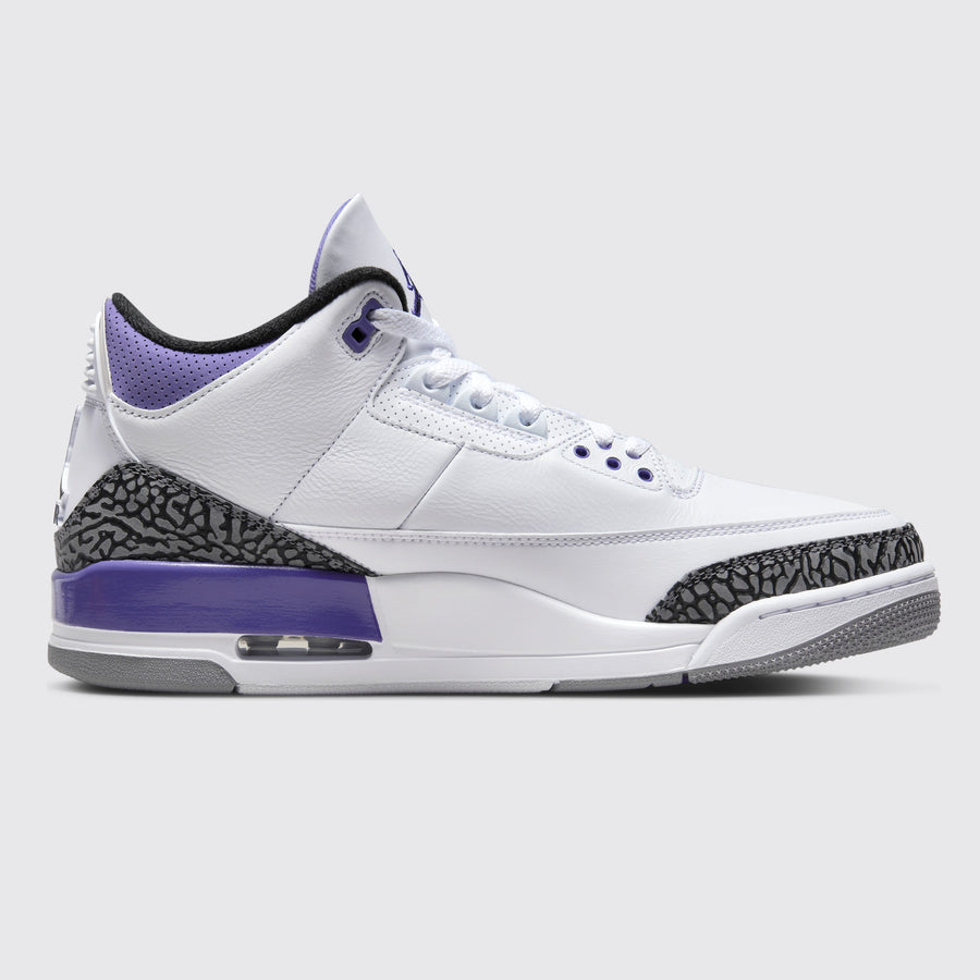Air Jordan 3 Dark Iris sneaker – other side view