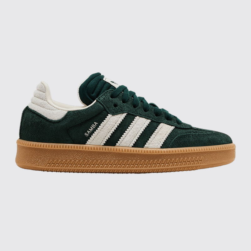 Adidas Samba XLG Shadow Green Sneaker – Dreiviertel-Vorderansicht