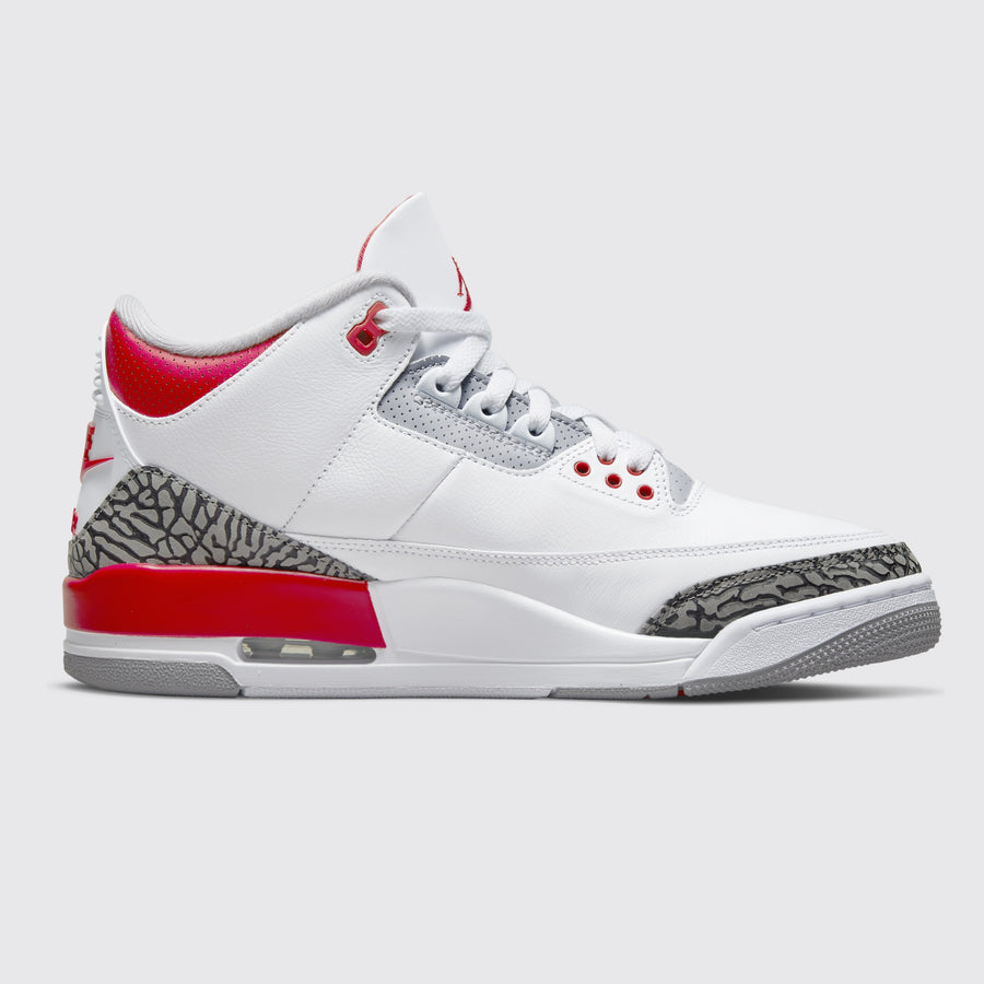 Air Jordan 3 Fire Red zapatilla – otro lado