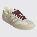Adidas Samba OG Cream White Maroon de Mujer zapatilla – vista frontal tres cuartos