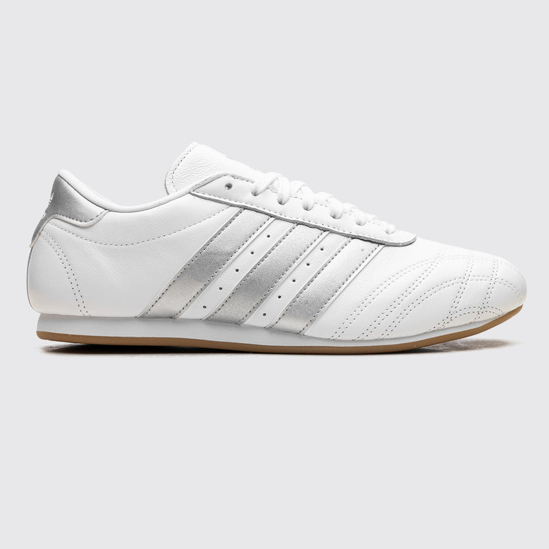 Adidas Taekwondo Lace Cloud White Silver Metallic de Mulher sapatilha – outro lado