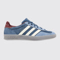 Adidas Gazelle Indoor Crew Navy Burgundy basket – vue avant trois-quarts