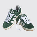 Adidas Campus 00s Dark Green Sneaker – Dreiviertelansicht des Paares