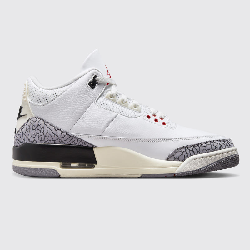 Air Jordan 3 White Cement Reimagined Sneaker – andere Seite