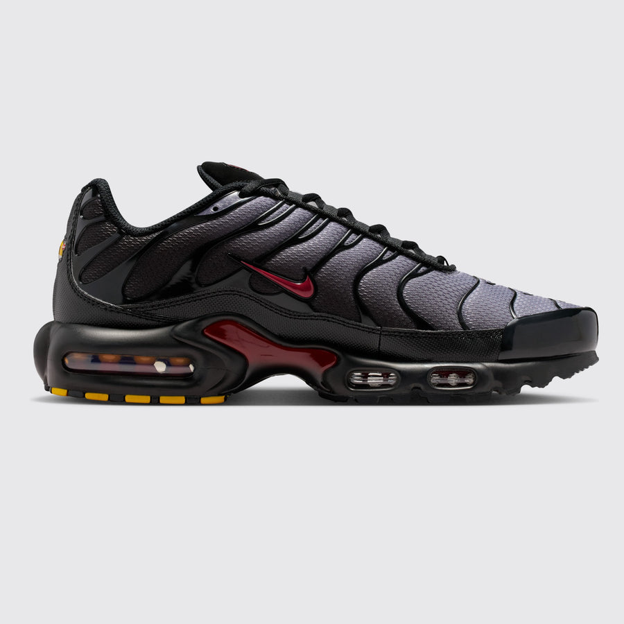 Nike Air Max Plus Black Pencil Point Team Crimson zapatilla – otro lado