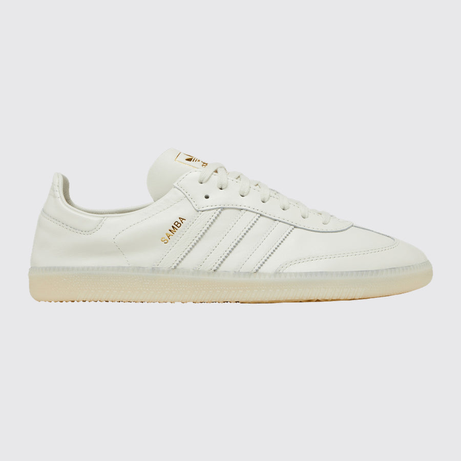 Adidas Samba Decon Ivory Sneaker – Dreiviertel-Vorderansicht