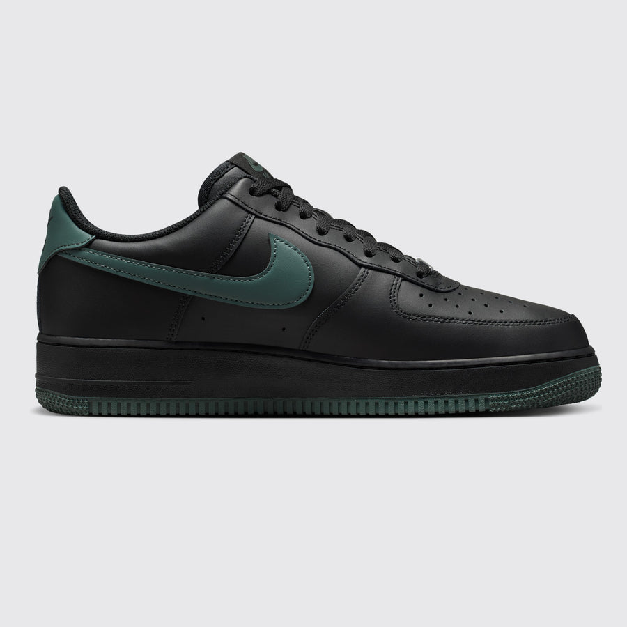 Nike Air Force 1 '07 Black Vintage Green sneaker – other side view